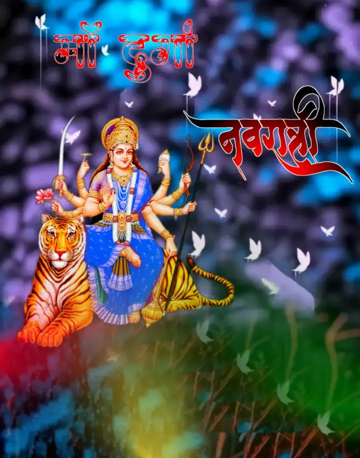 Maa Durga Navratri Snapseed Editing Background