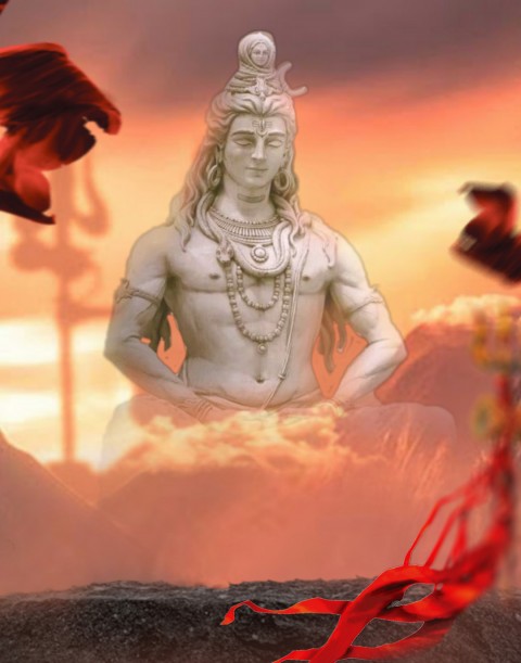 Maha Shivratri Mahadev Shiva Photo Editing Background