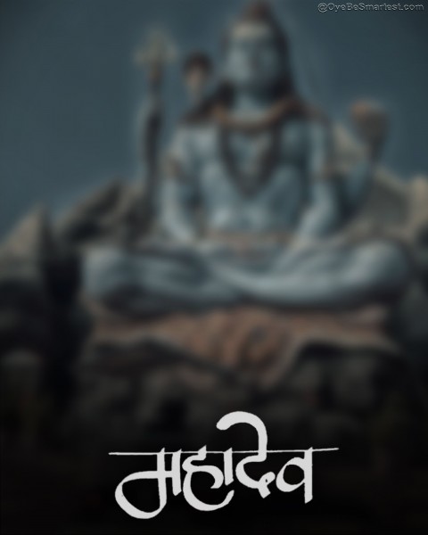 Maha Shivratri Mahadev Shiva Photo Editing Background