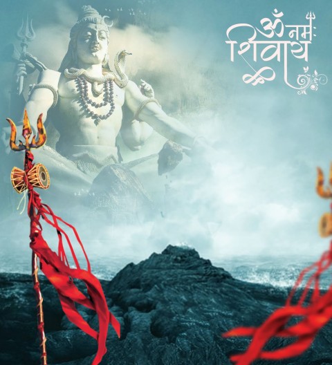 Maha Shivratri Mahadev Shiva Photo Editing Background