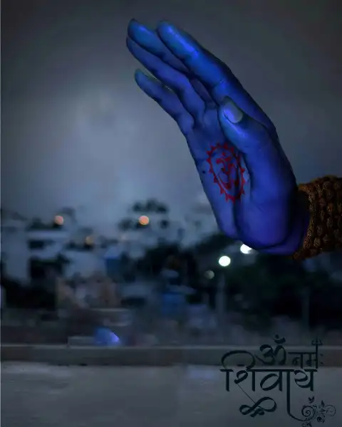 Mahadev Hand CB Editing Background Full HD Download