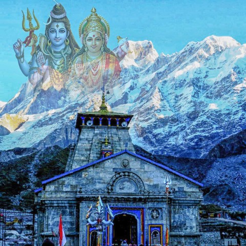 Mahadev Kedarnath Temple CB Picsart Editing Background