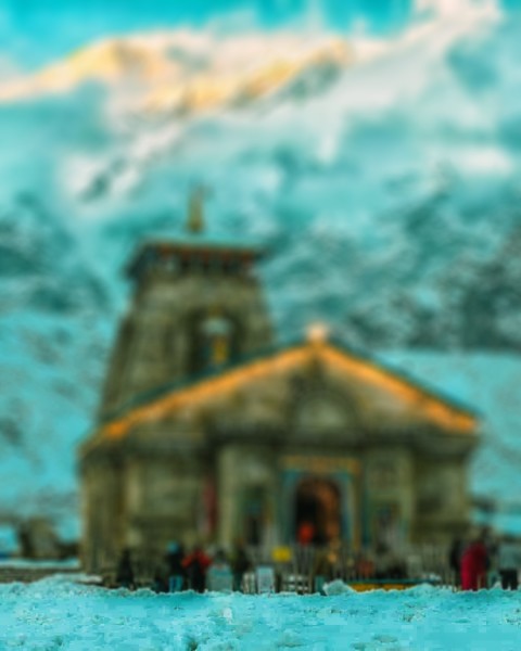 Mahadev Kedarnath Temple Picsart Editing Background