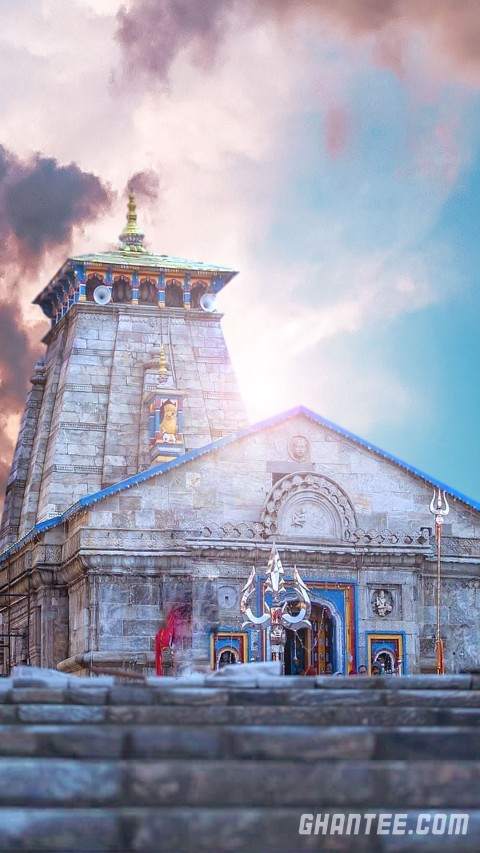 Mahadev Kedarnath Temple Picsart Editing Background