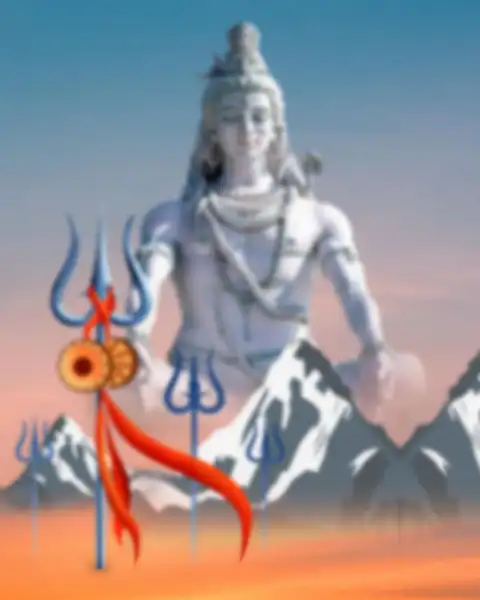 Mahadev Mountain View Editing Background Download HD