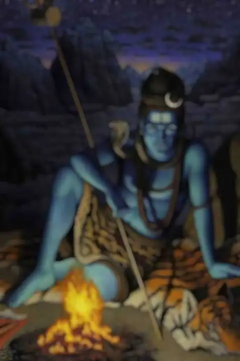 Mahadev With Fire CB Editing Background Download HD