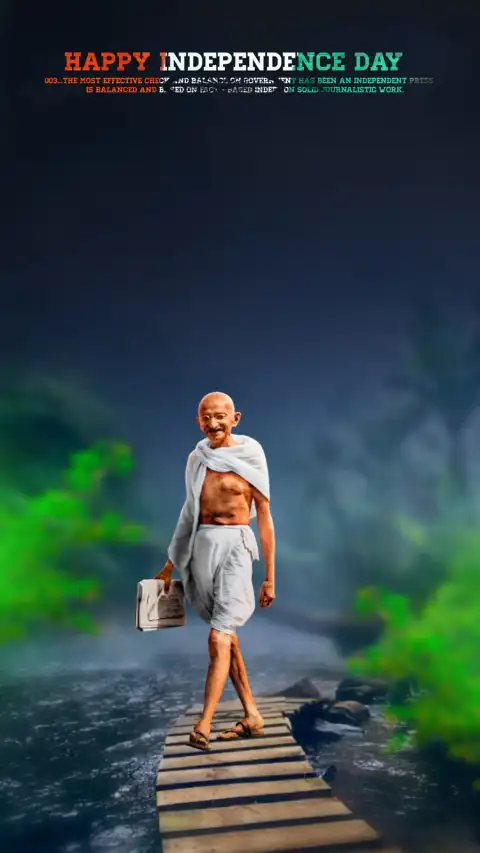 Thumbail Of Mahatma Gandhi Jayanti Editing Background