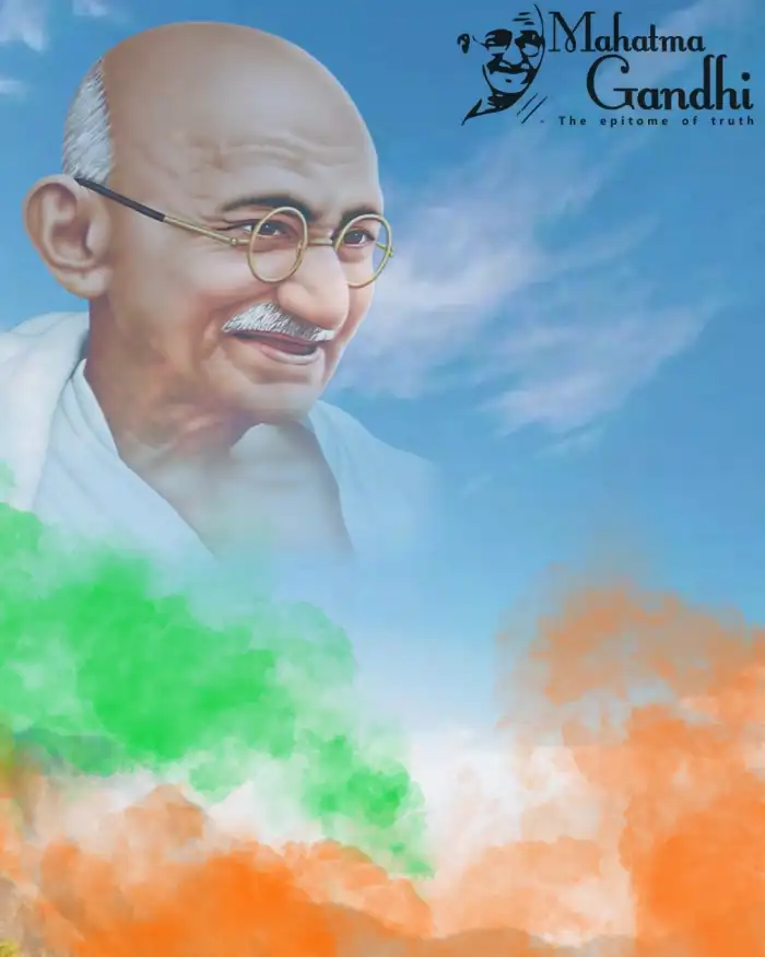 Mahatma Gandhi Jayanti CB Picsart Editing Background