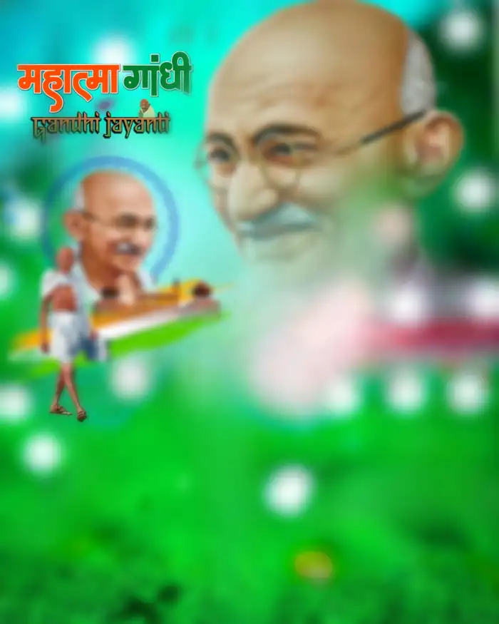 Mahatma Gandhi Jayanti CB Picsart Editing Background