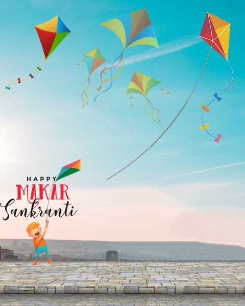 Makar Sankranti Editing Background Download