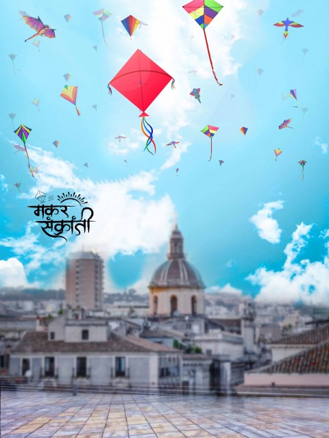 PicsArt Makar Sankranti Photo Editing Background