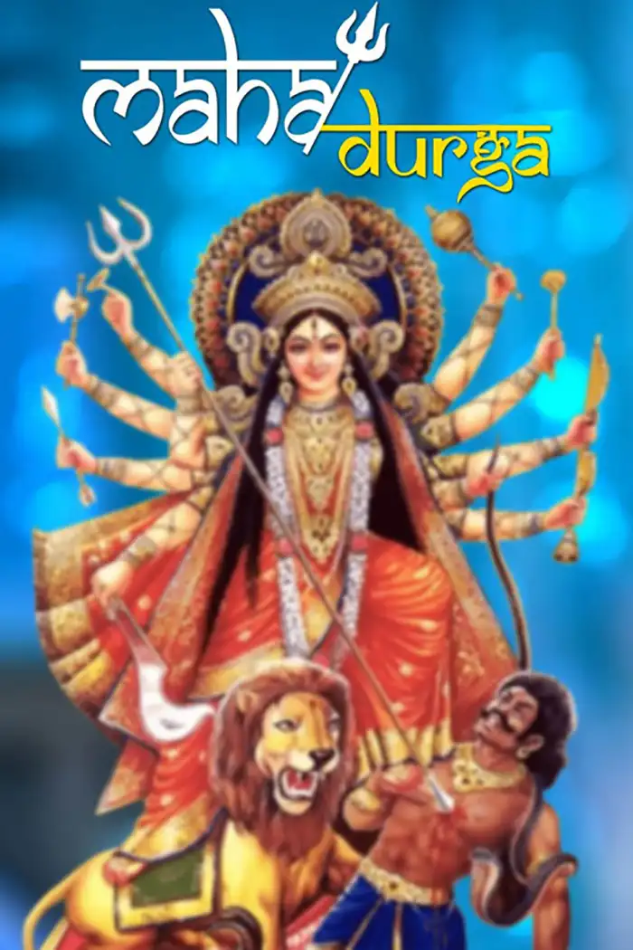 Mata Durga Navratri Editing Background HD For CB Picsart