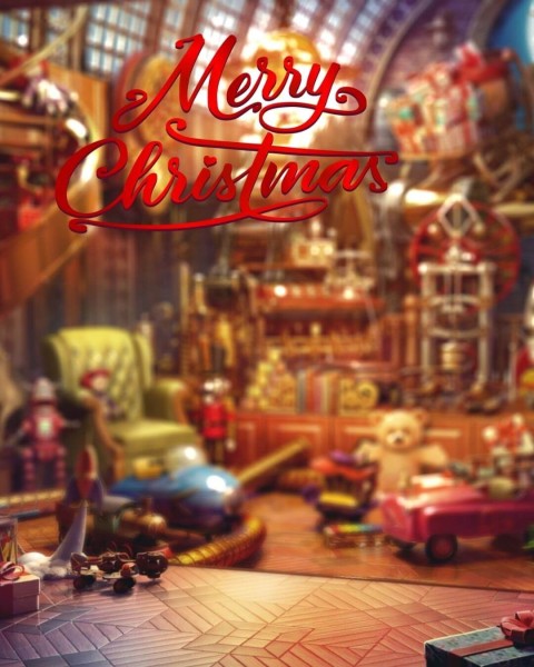 Merry Christmas CB Photo Editing Full HD Background