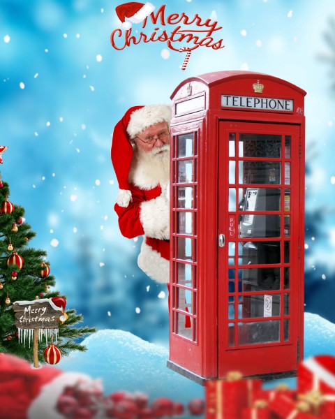 Merry Christmas CB PicsArt Background Full HD