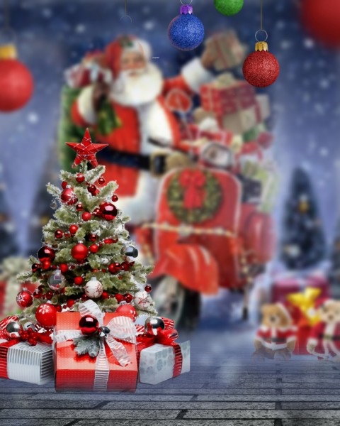 Merry Christmas Day CB PicsArt Background HD