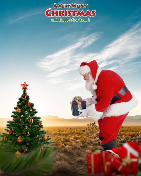 Merry Christmas PicsArt CB Editing Background HD