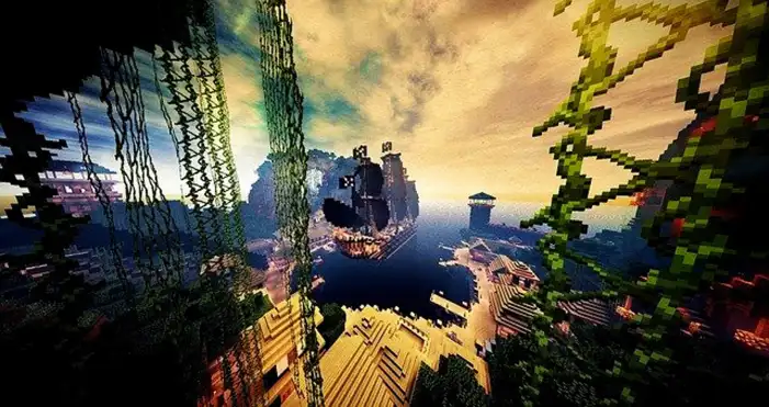 Minecraft Game Cool Beautiful Background Images Free