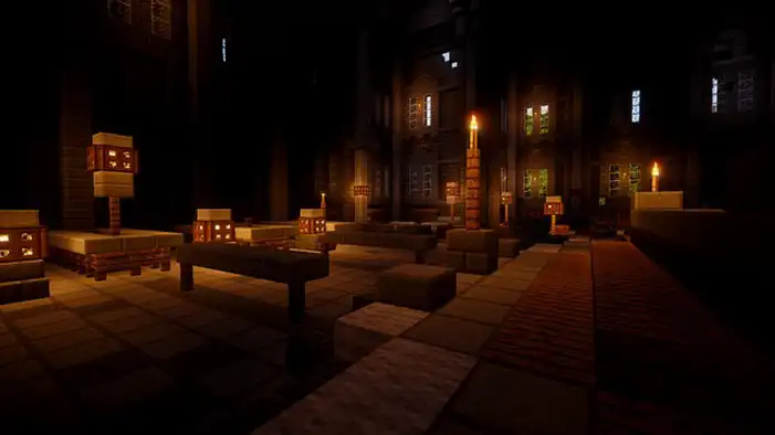 Minecraft Video Game Indoor Background Images Free