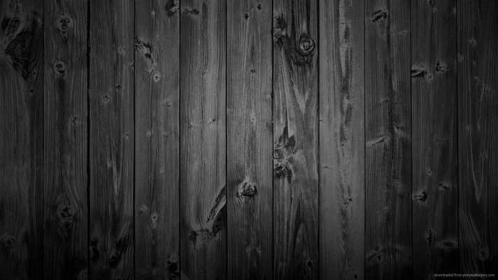 Minimal Black Dark Wood Wallpapers Background