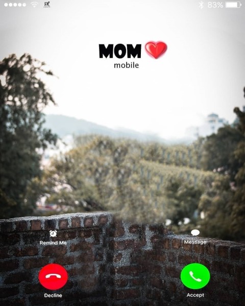 Mom Calling CB Editing Full Hd Background