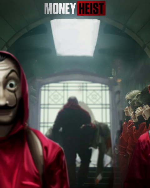 Money Heist PicsArt CB Editing HD Background Download