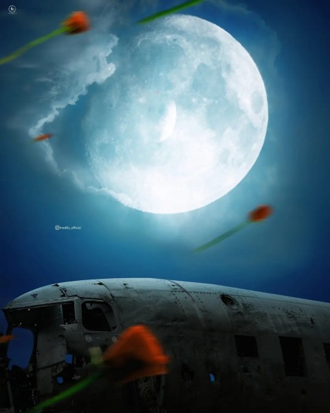 Moon CB Picsart Editing HD Background