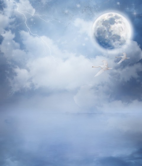 Moon PicsArt Editing Background High Resolution