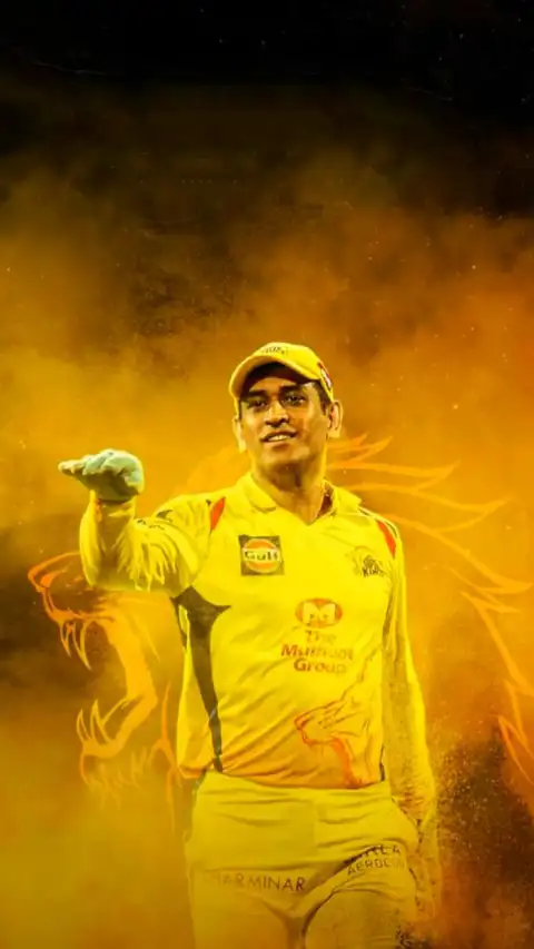 MS Dhoni IPL Picsart  Background HD Download