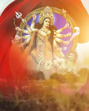 Navratri Maa Durga Dussehra Editing Background For CB