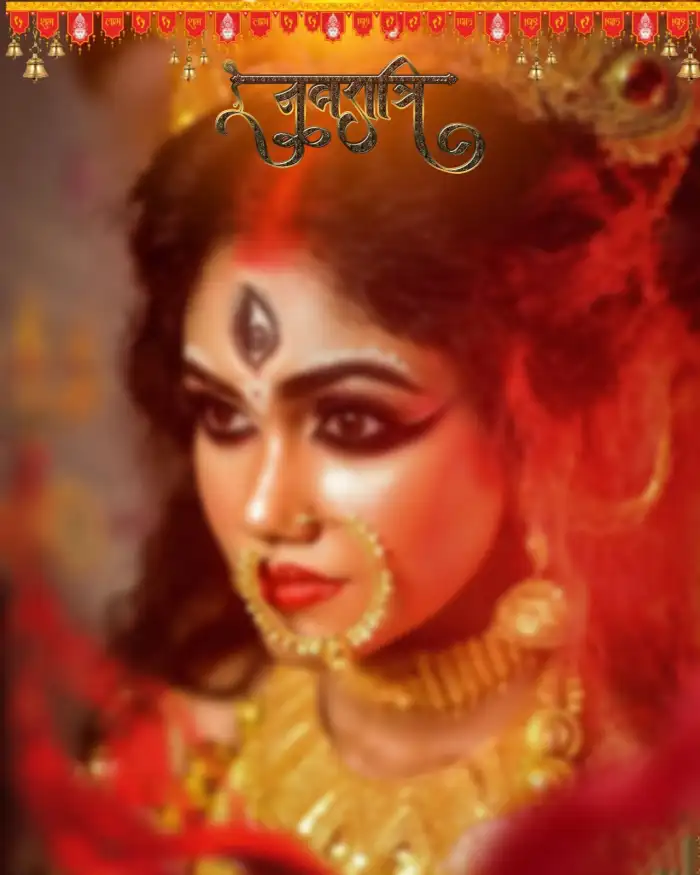 Navratri Maa Durga Face Photo Editing Background HD Images