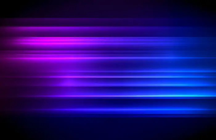 Neon Blue Purple Dark Retro Background