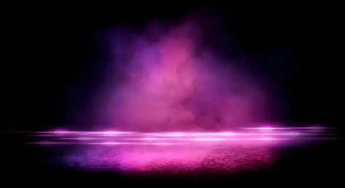 Neon Purple Room Background