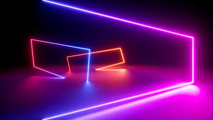 Neon Red Purple Blue Retro Background HD Images Photos