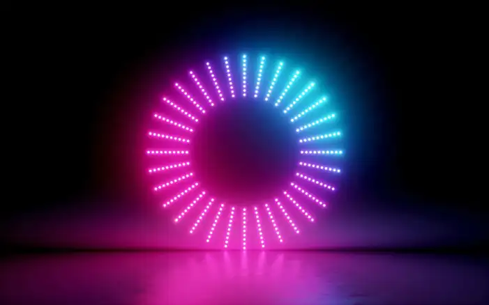 Neon Red Purple Blue Retro Background HD Images Photos