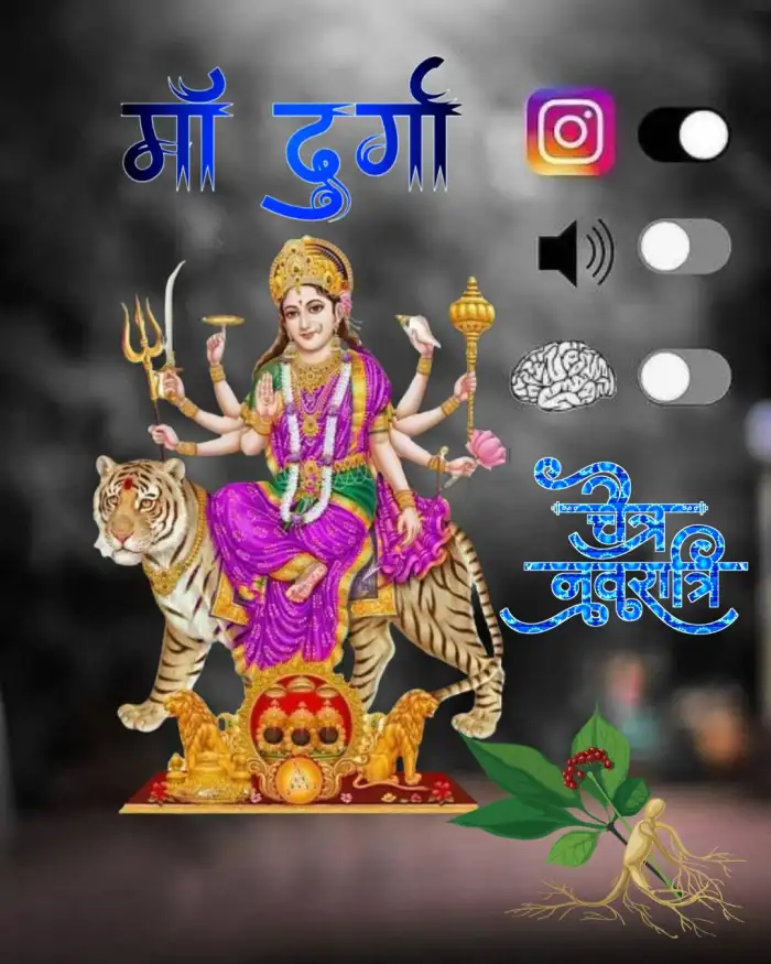 New Picsart Maa Durga Navratri Editing Background