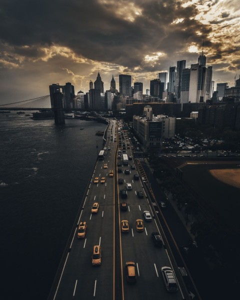 New York City Road Background HD Download Free