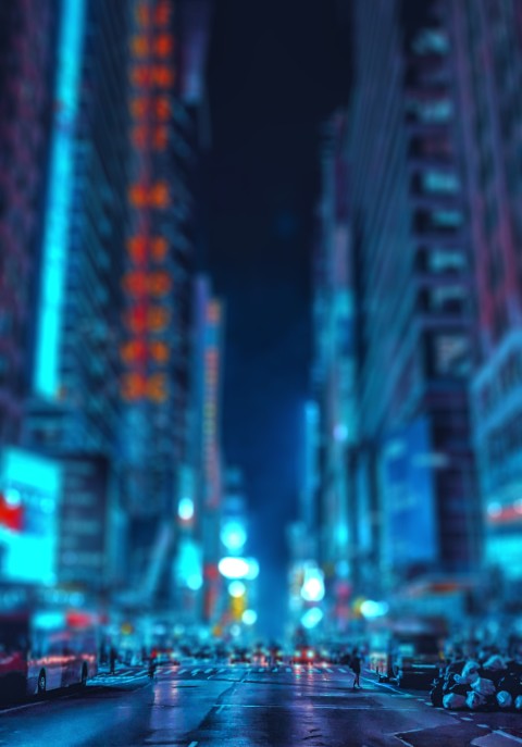 Night City Blur CB Picsart Editing Background Download HD