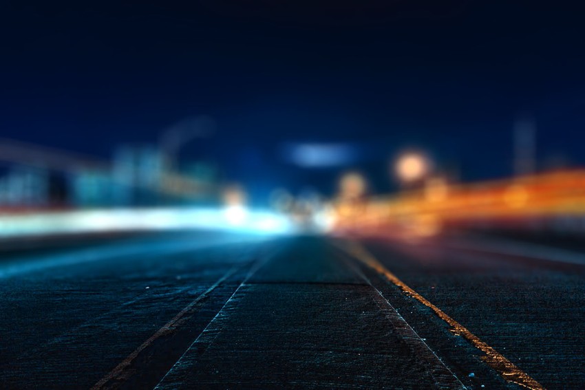 Night Road CB Photoshop Editing Background Full HD Download