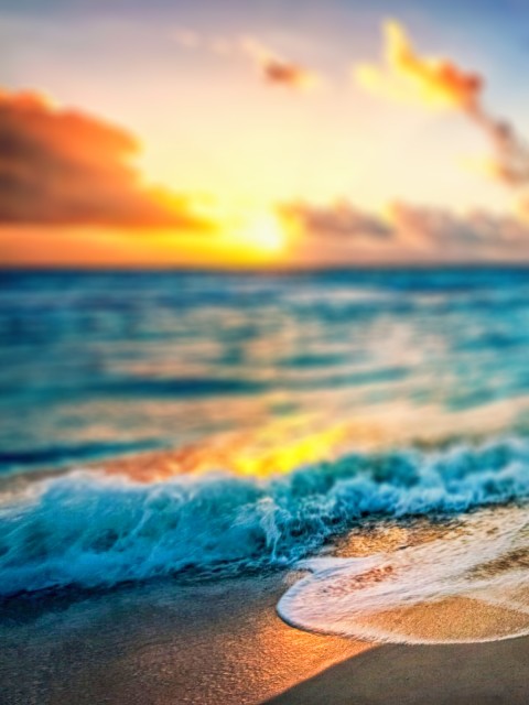 Ocean Sea Sunset CB Picsart Editing Background HD