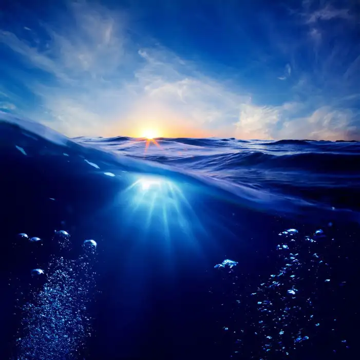 Ocean Underwater Dark Background HD Images