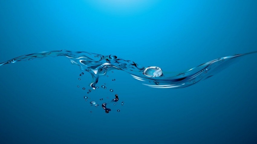 Ocean Water Splash HD Background Picture