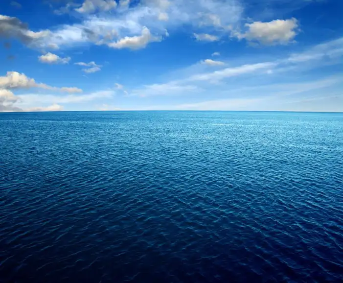 Ocean Water With Sky Background HD Images