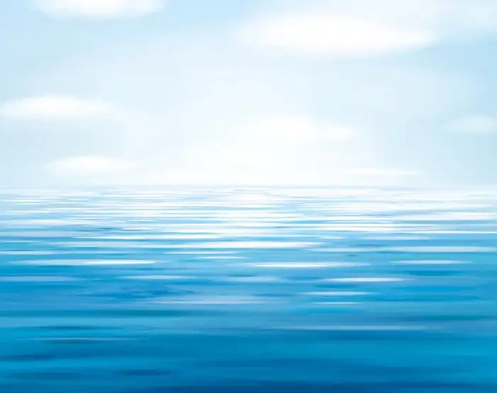 Ocean Water With Sky Background HD Images