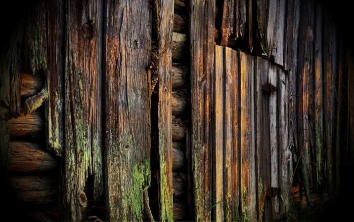 Old Wood Home Background Free Wallpaper