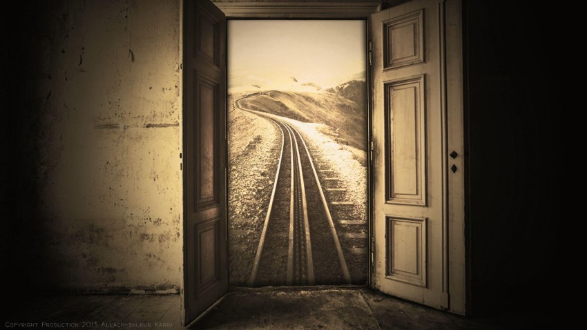 Open Door Full HD Background Image