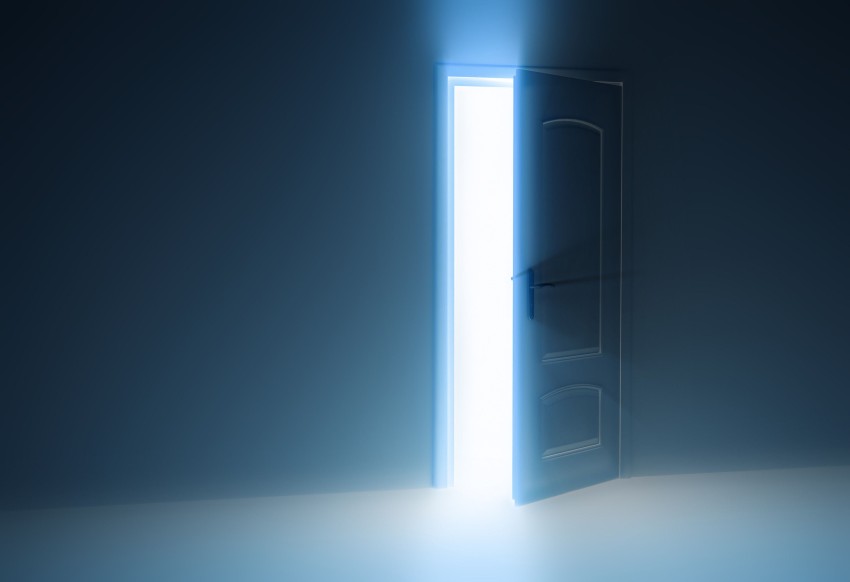 Open Door HD Background For Editing