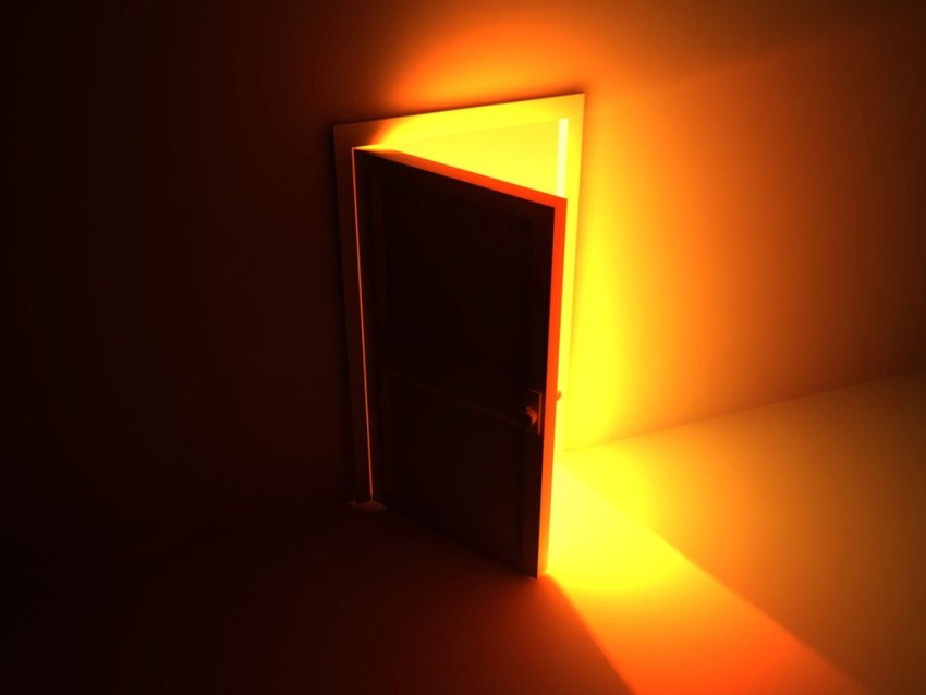 Open Door HD Background Image Download