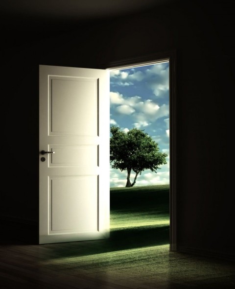 Open Door HD Background Image Download