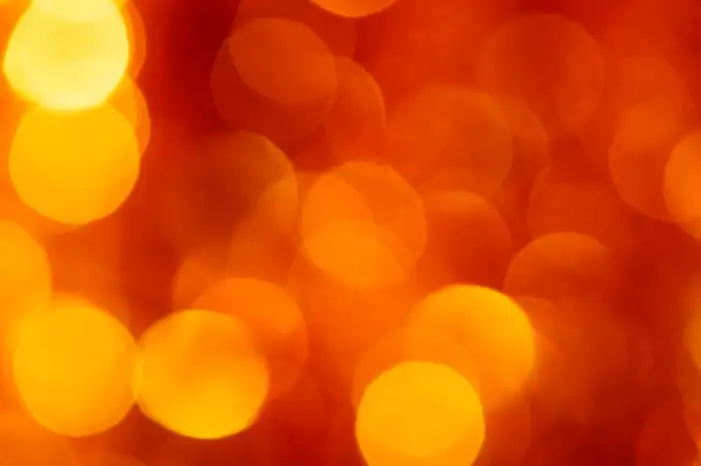 Orange Bokeh Light Background HD Images