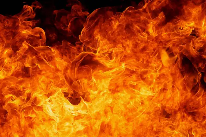 Orange Burning Fire Background HD Images Download